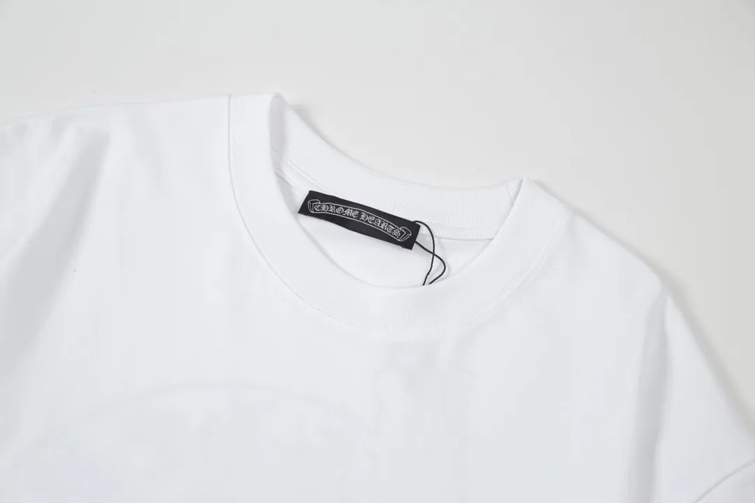 Chrome Hearts/ Logo Same Style T Versatile : White Size：XS~L